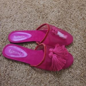 Schutz tassel flats